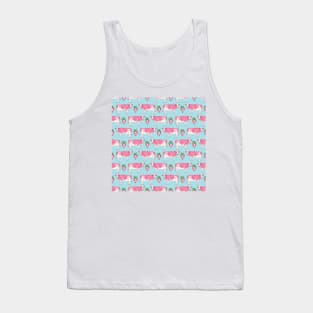 Strawberry Cow Pattern Tank Top